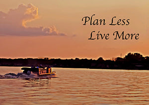 "Plan Less" Print and Card Set
