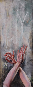 Performance of Joy - encaustic